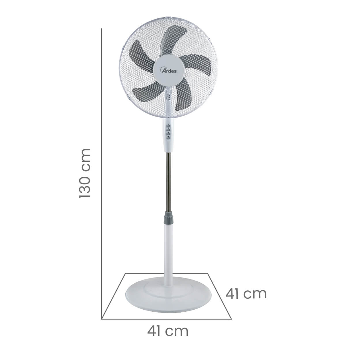AR5BR41PB – BRISA 41PB – VENTILATORE A PIANTANA 40 CM