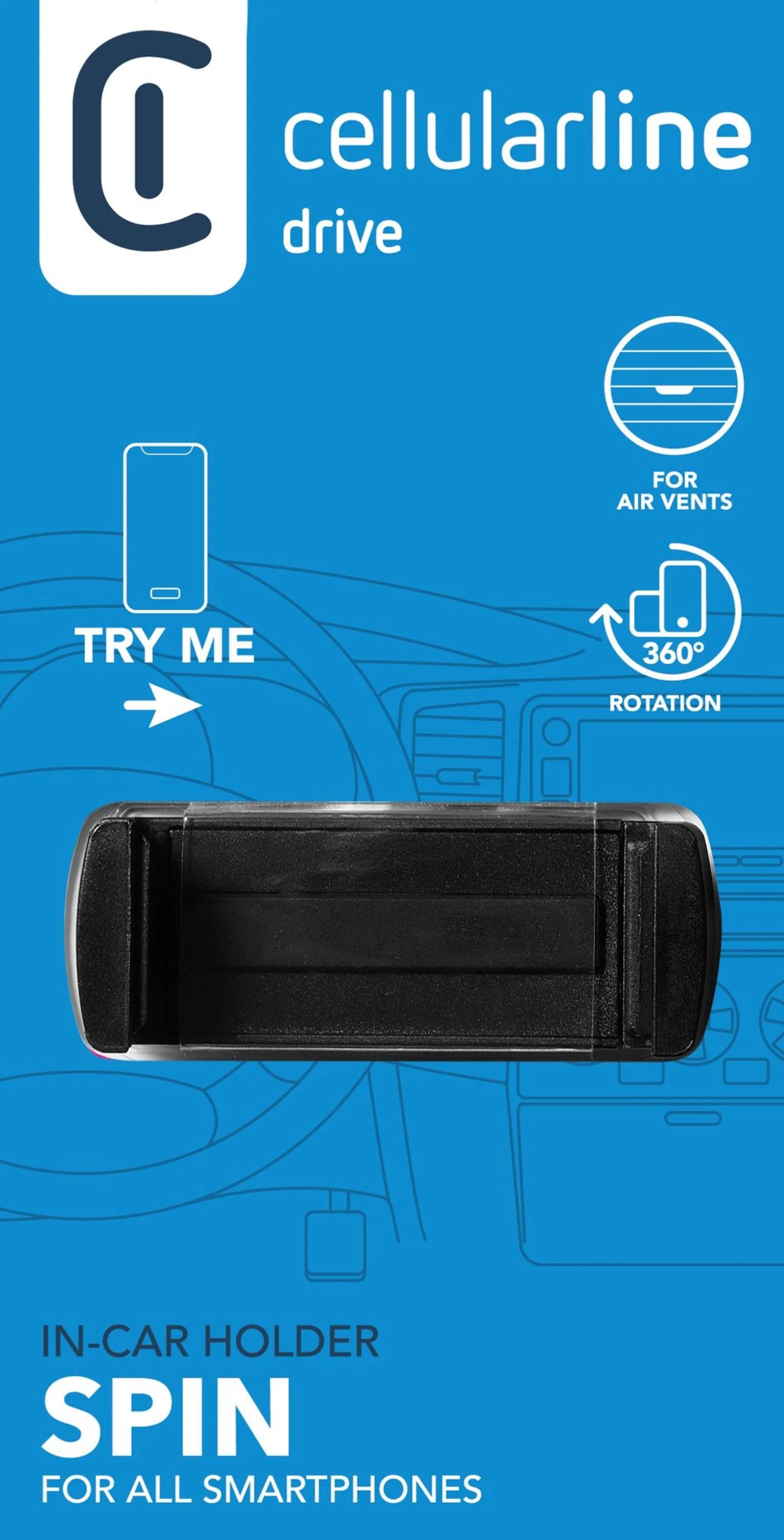 CELLULARLINE DRIVE - SPIN UNIVERSALE